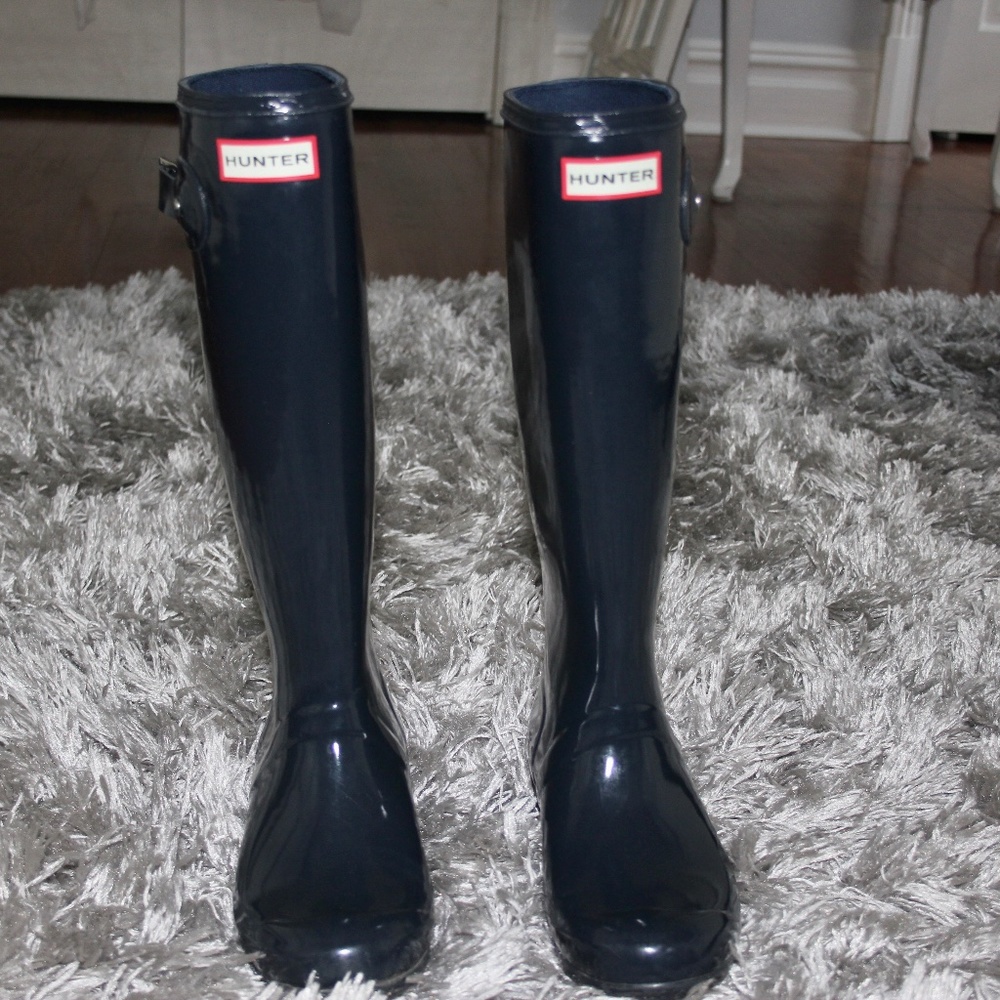 Hunter Original Tour Gloss Packable Rain Boots